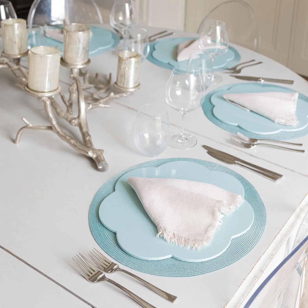 Eau De Nil Lacquer Placemats