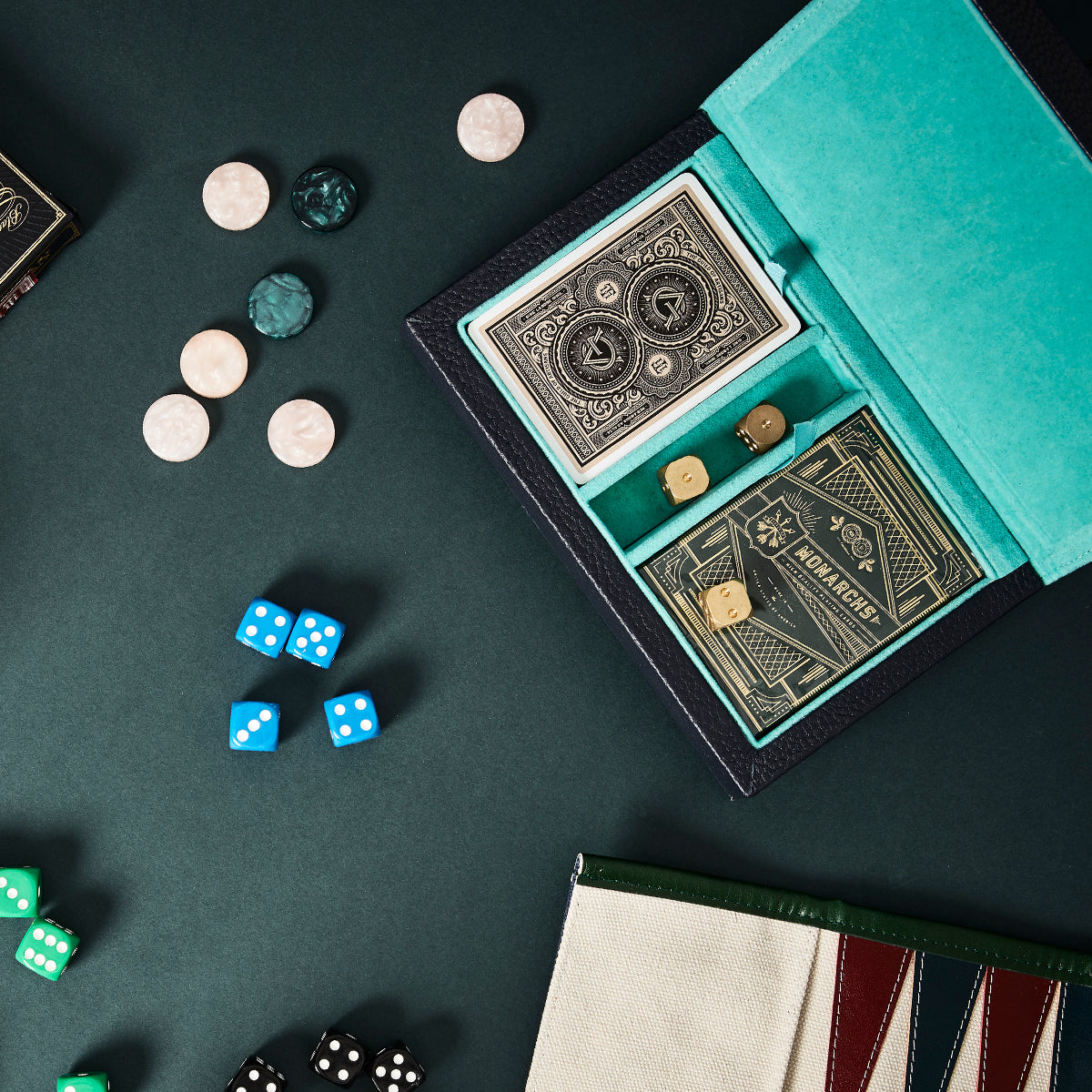 Leather Games Set