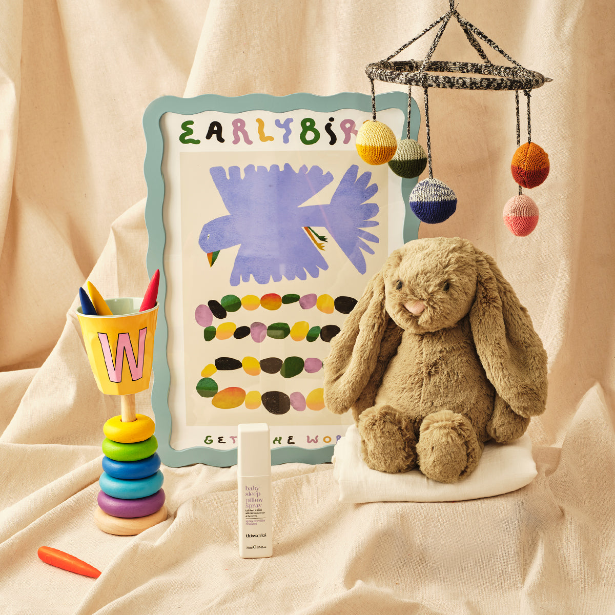 Knitted Hanging Mobile