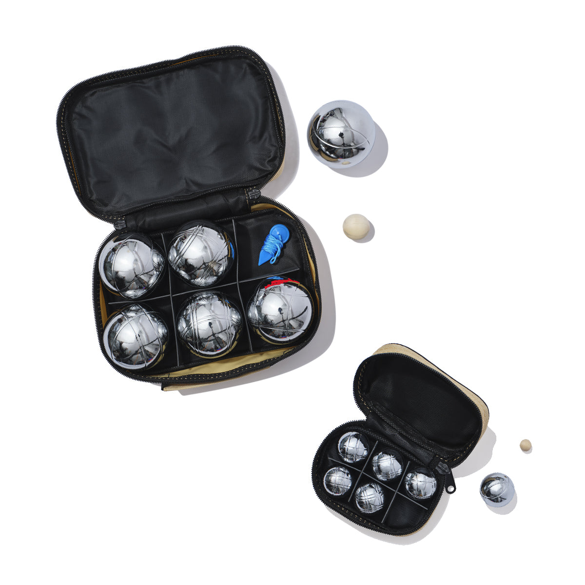 Boule-Set Metall pulverbeschichtet (6 Stück Boule-Set Metall pulverbeschichtet (6 Stück
