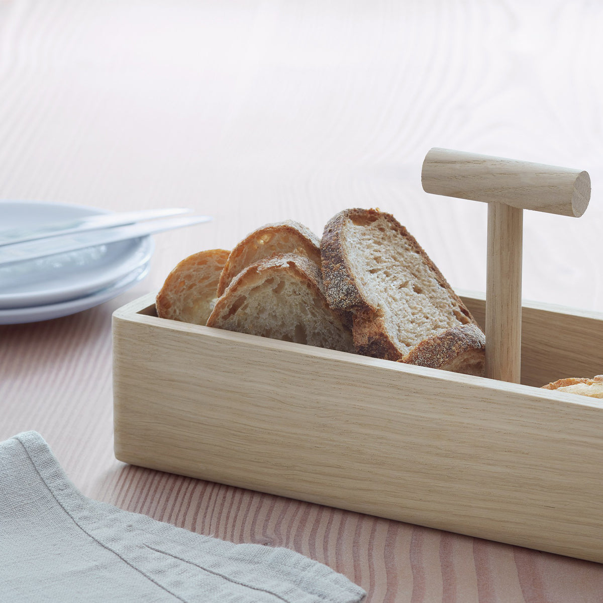Oak Bread Basket