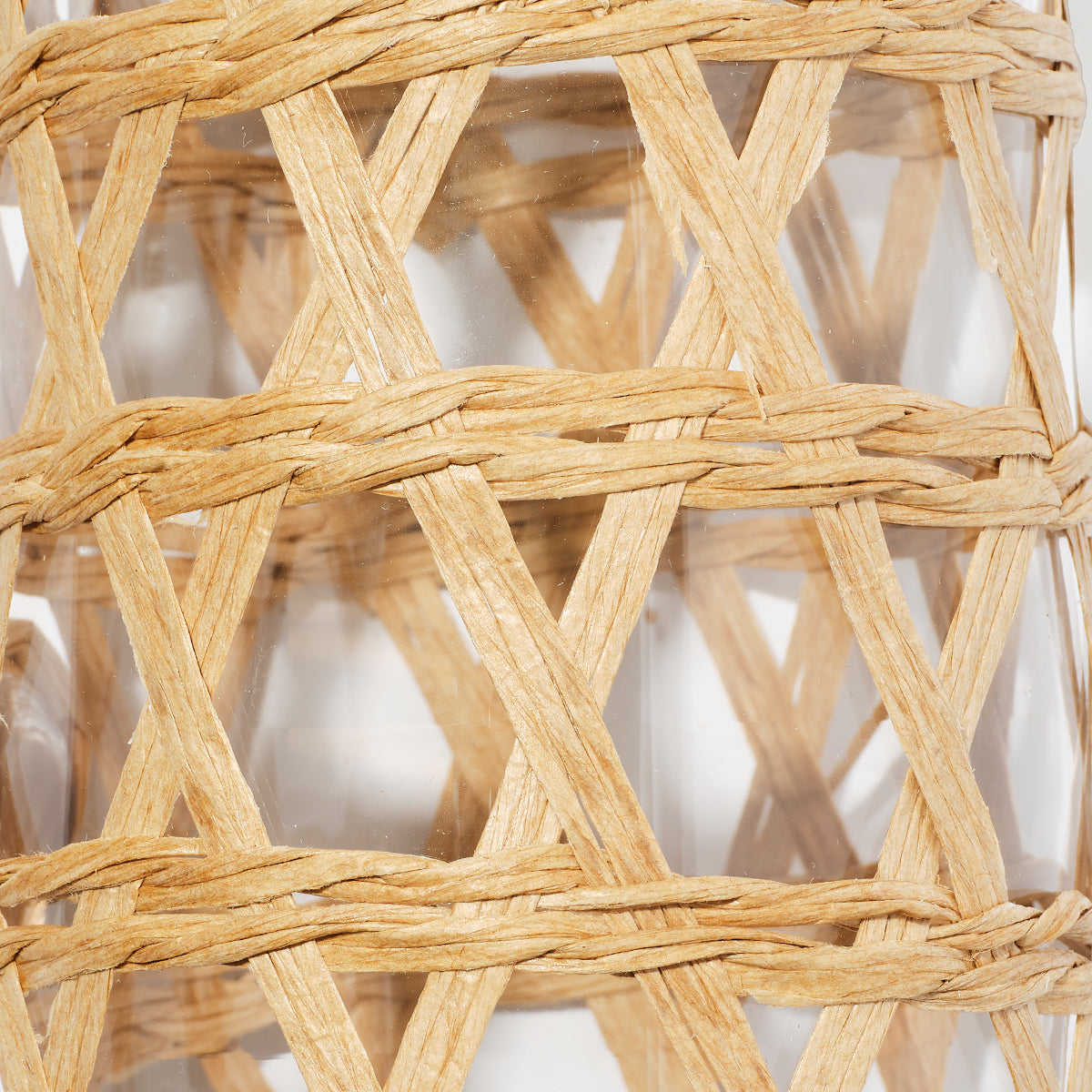 Natural Rattan Pitcher