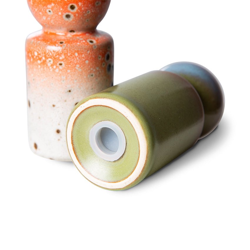 70s Ceramic Pepper & Salt Jar