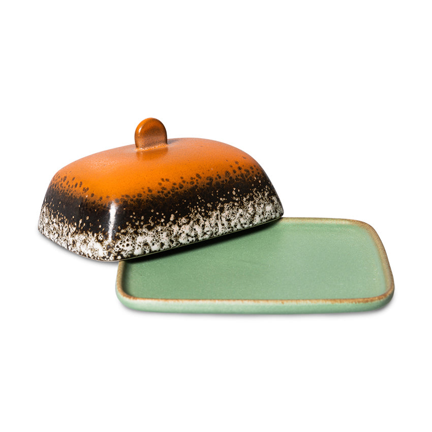 70s Ceramic Butter Dish