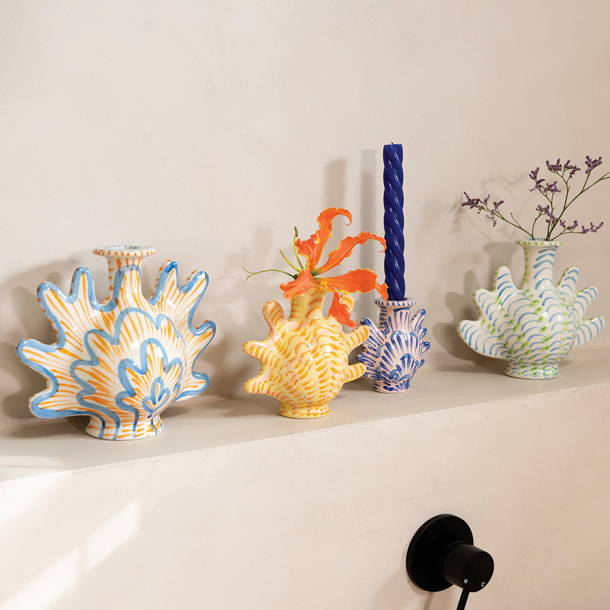 Candle Holder Shellegance