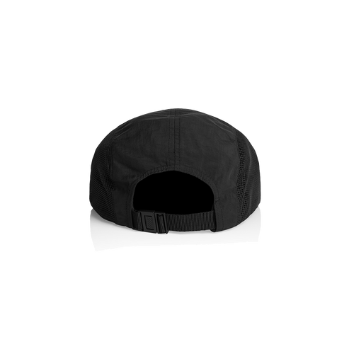 Back of a black cap