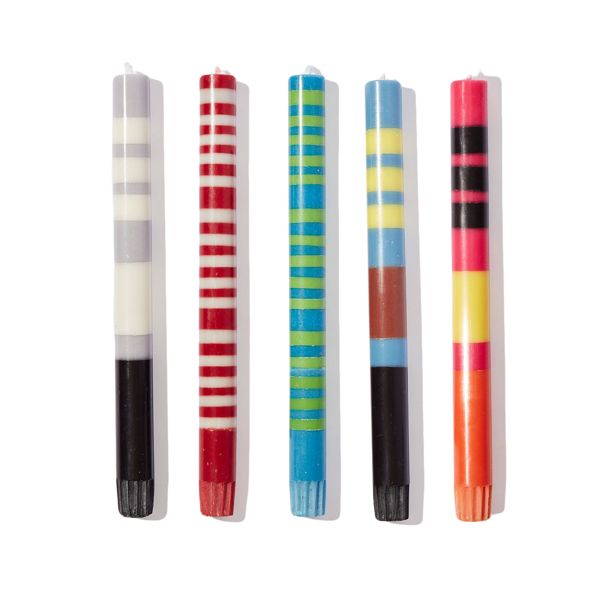 Striped Candles