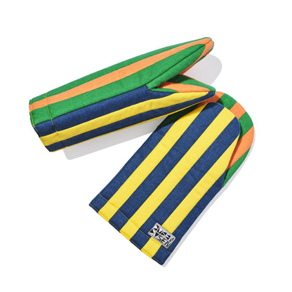 Stripe Oven Mitt