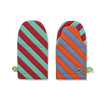 Stripe Oven Mitt