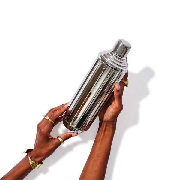 Fluted Cocktail Shaker