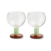 Glass Cantine Set of 2