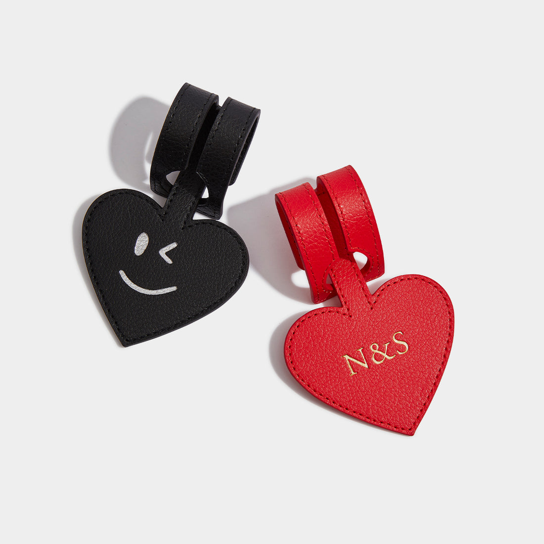 Personalised Heart Luggage Tag Not Another Bill