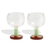 Glass Cantine Set of 2