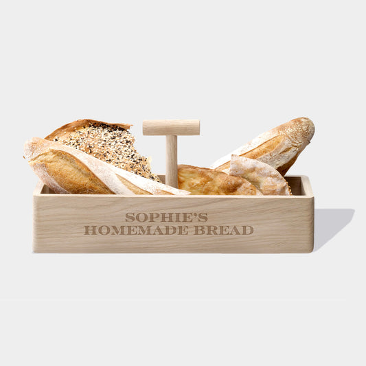 Oak Bread Basket