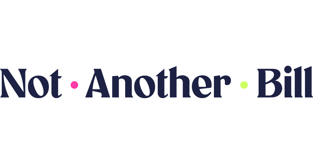 The picture notanotherbill.com shows when its homepage is shared