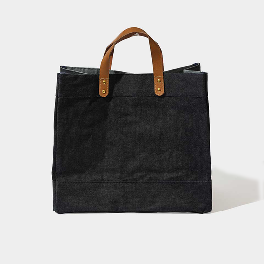 Denim Market Bag