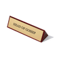 Desk Sign