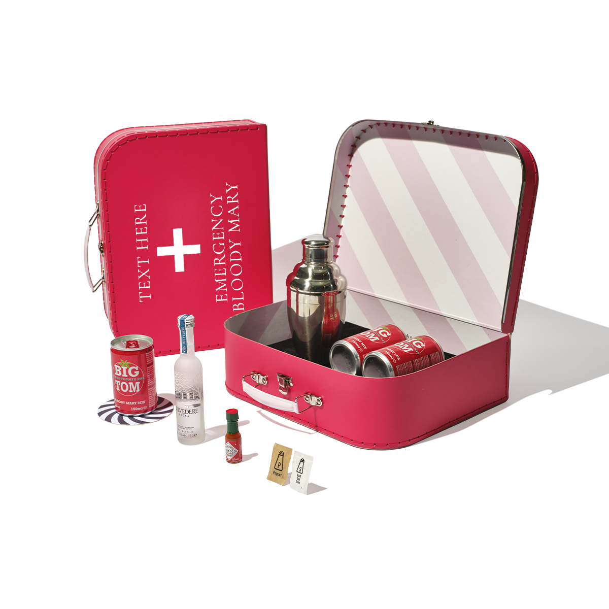 Emergency Bloody Mary Suitcase