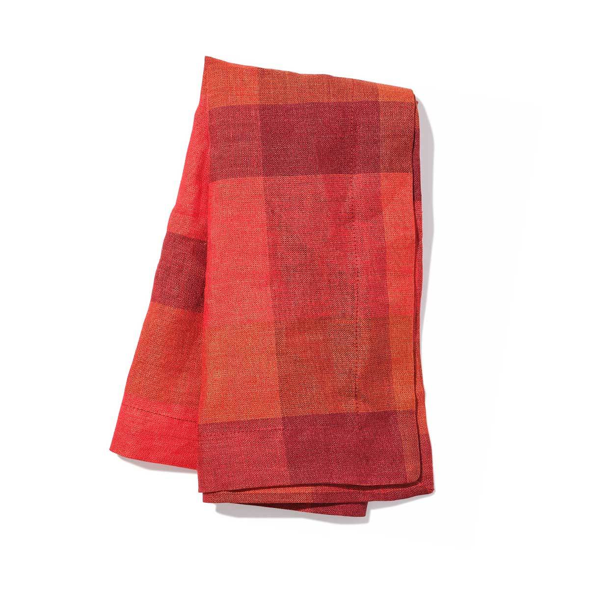 Gingham Linen Napkins