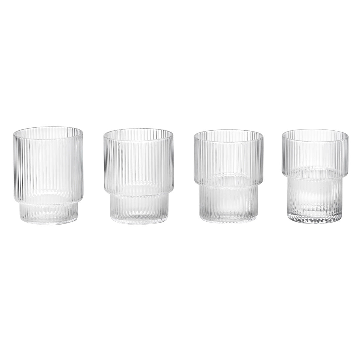 Short Ripple Glasses