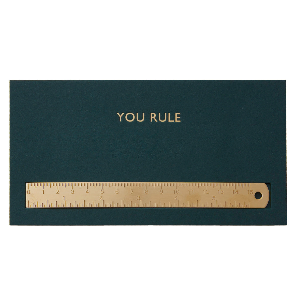 Brass Ruler